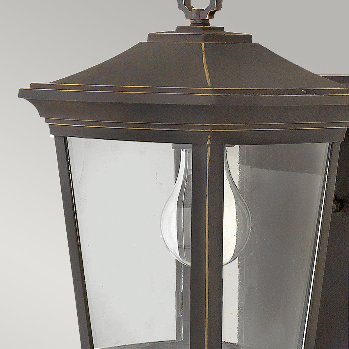 Bromley Kültéri Kicsi Fali Lantern, Bronz