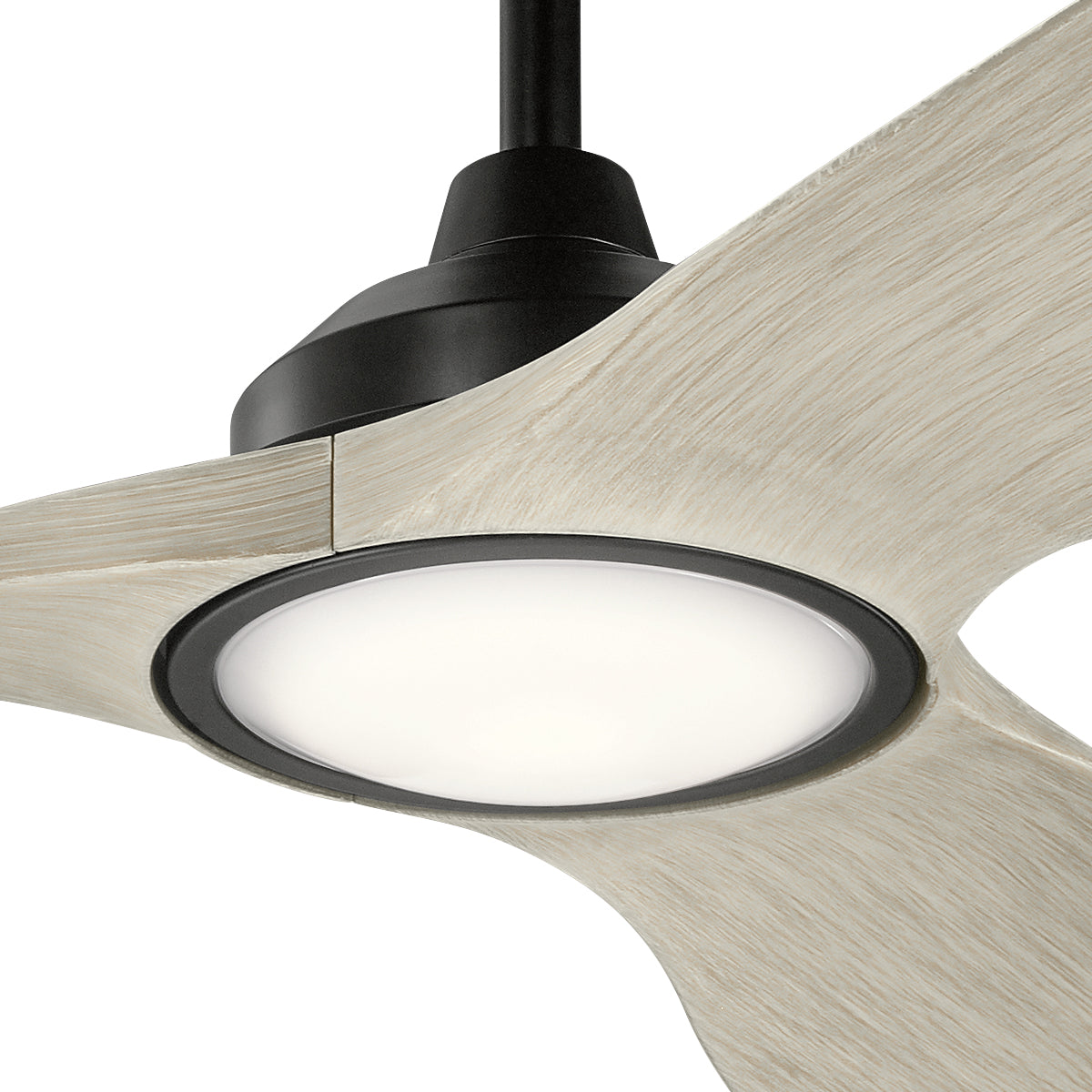 Kichler Imari 165cm Mennyezeti Ventilátor LED Lámpával & Távirányítóval - Szatén Fekete