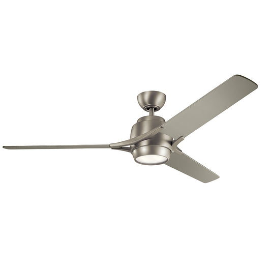 Kichler Zeus 152cm Mennyezeti Ventilátor Távirányítóval - Polírozott Nikkel