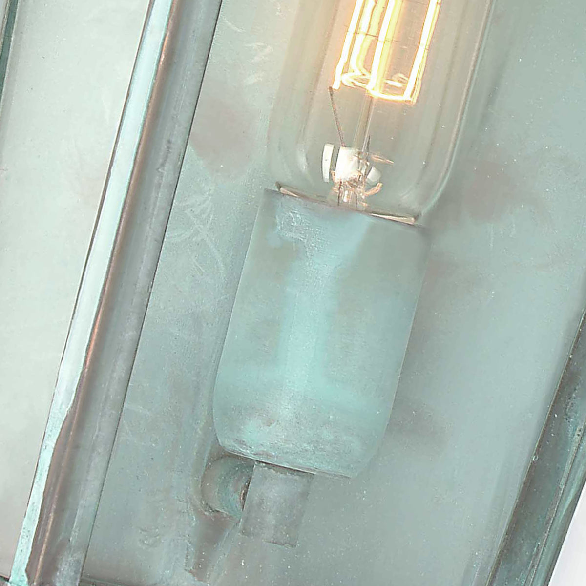 Mansion House Kültéri Patina Fali Lantern Lámpa