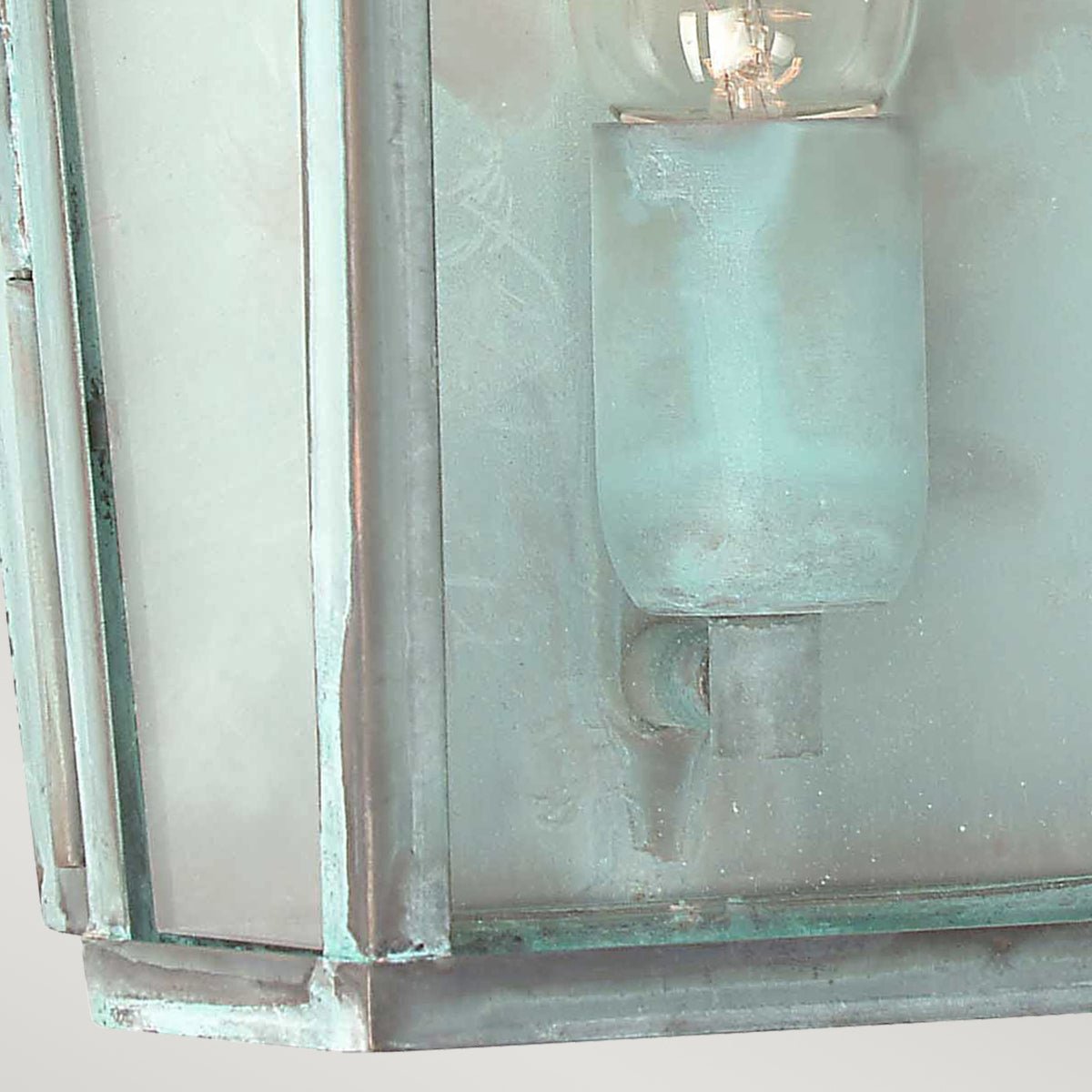 Mansion House Kültéri Patina Fali Lantern Lámpa