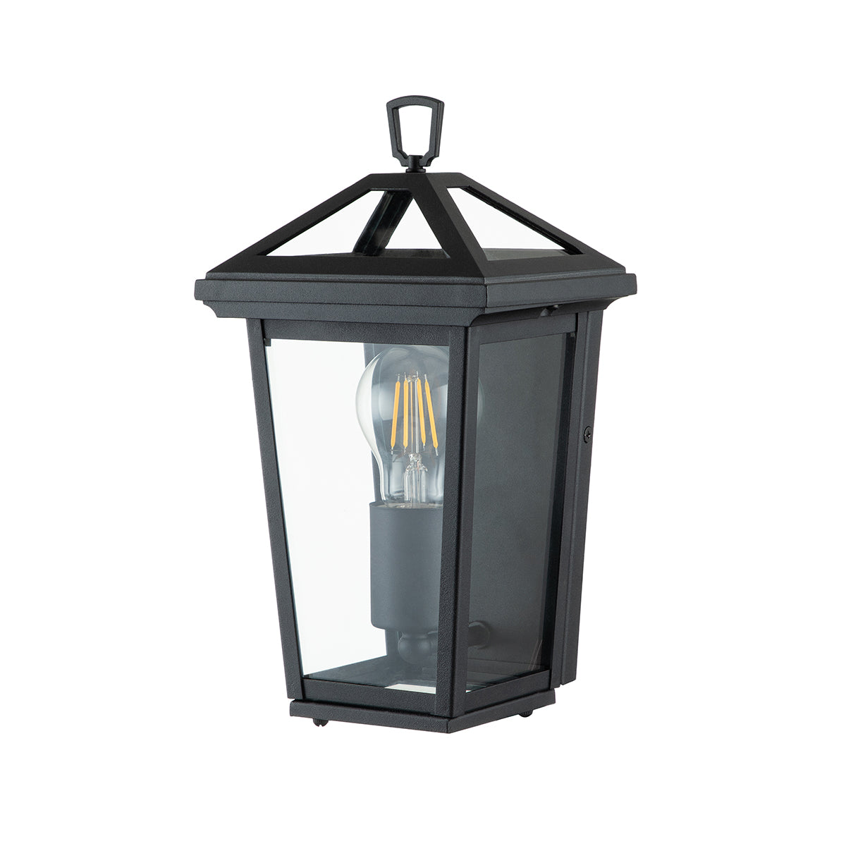 Alford Place Fekete Kültéri Fél Lantern