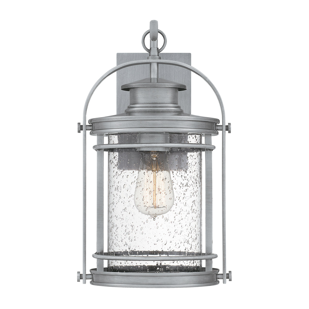 Booker Ezüst Kültéri Fali Lantern, Aluminium