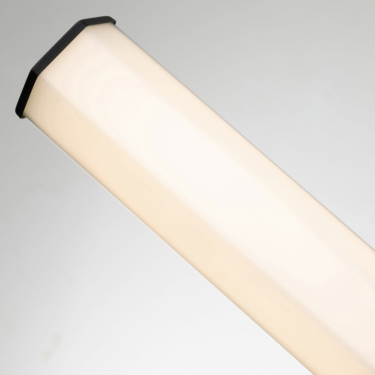 Facet Dual Fekete LED Fürdőszobai Fali Lámpa