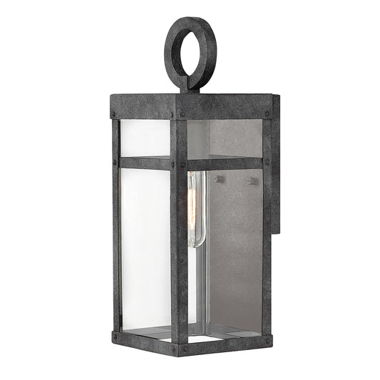 Porter Kicsi Kültéri Cink Fali Lantern