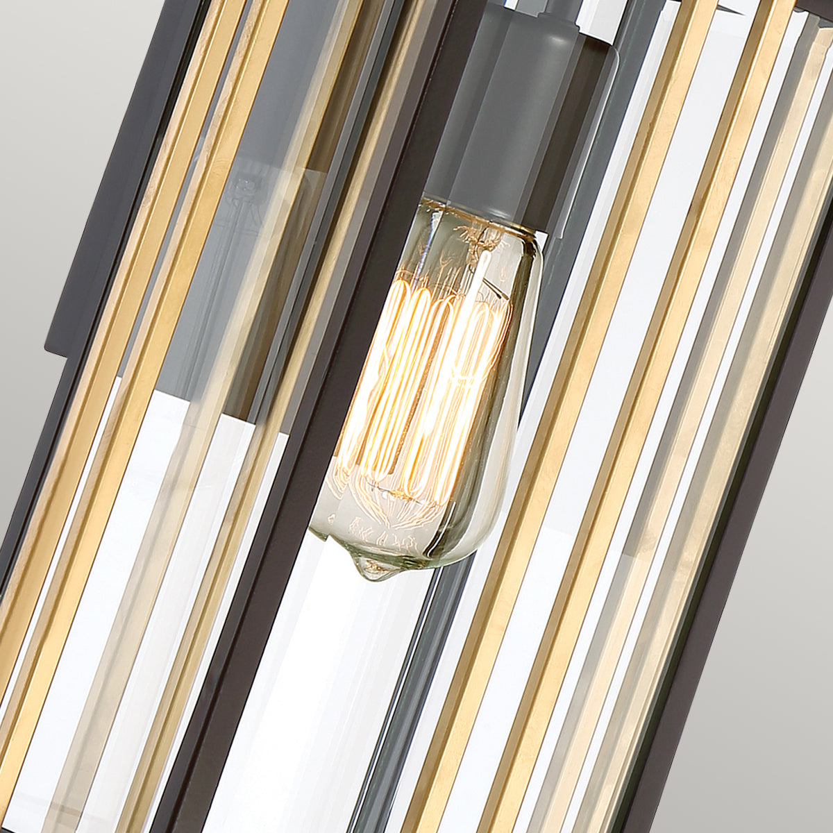 Aranyenrod Kültéri Bronz Fali Lantern Lámpa