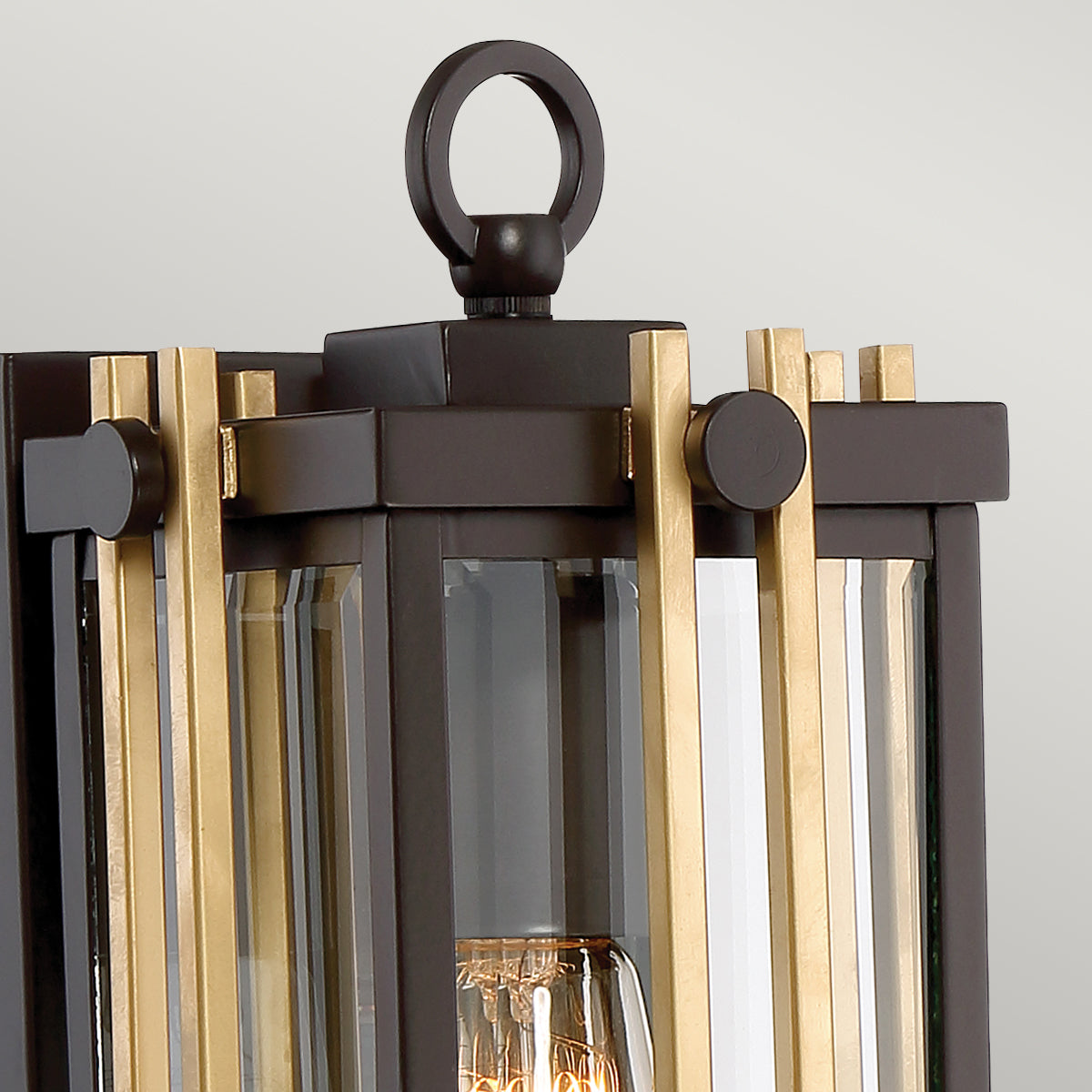 Aranyenrod Kültéri Kicsi Bronz Fali Lantern