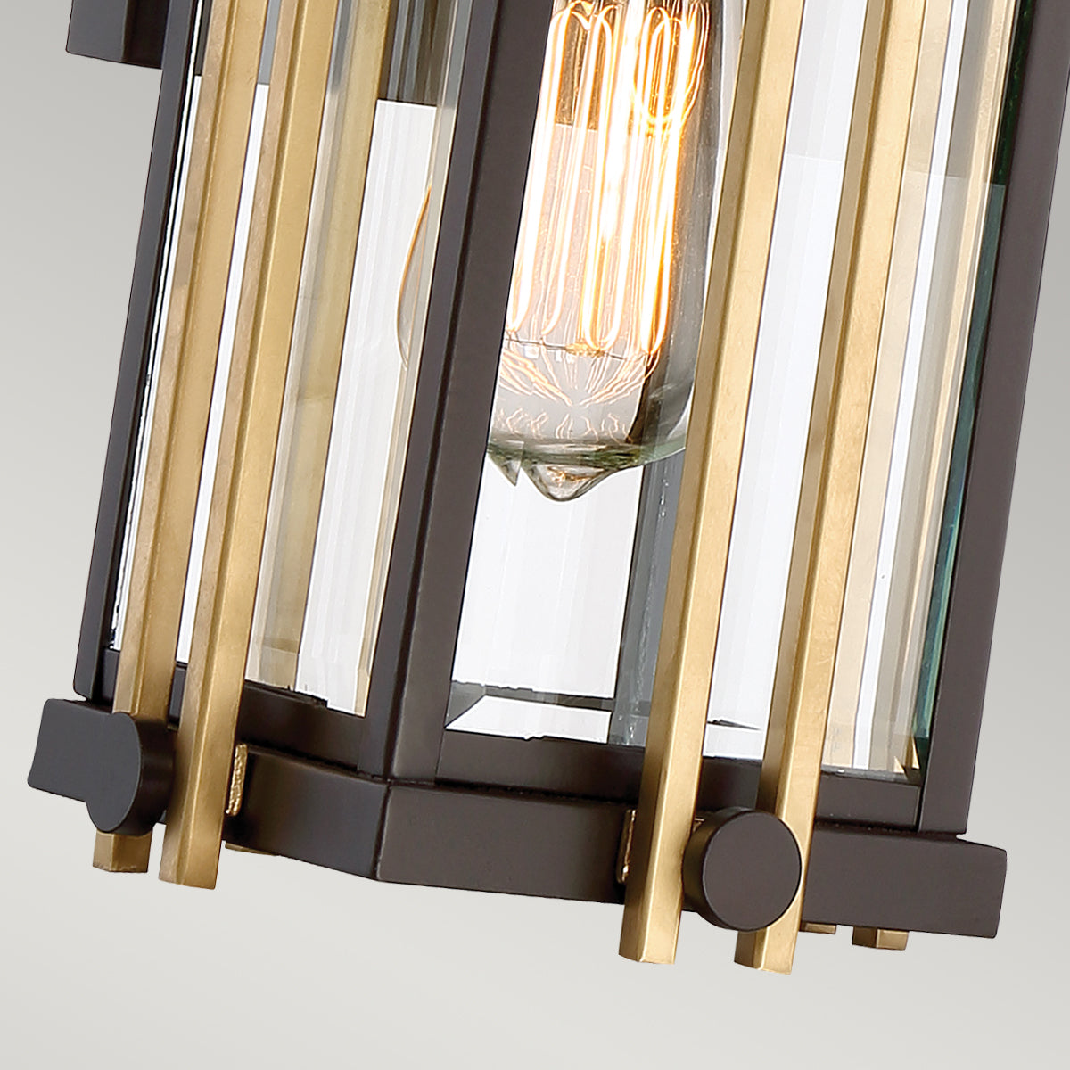 Aranyenrod Kültéri Kicsi Bronz Fali Lantern