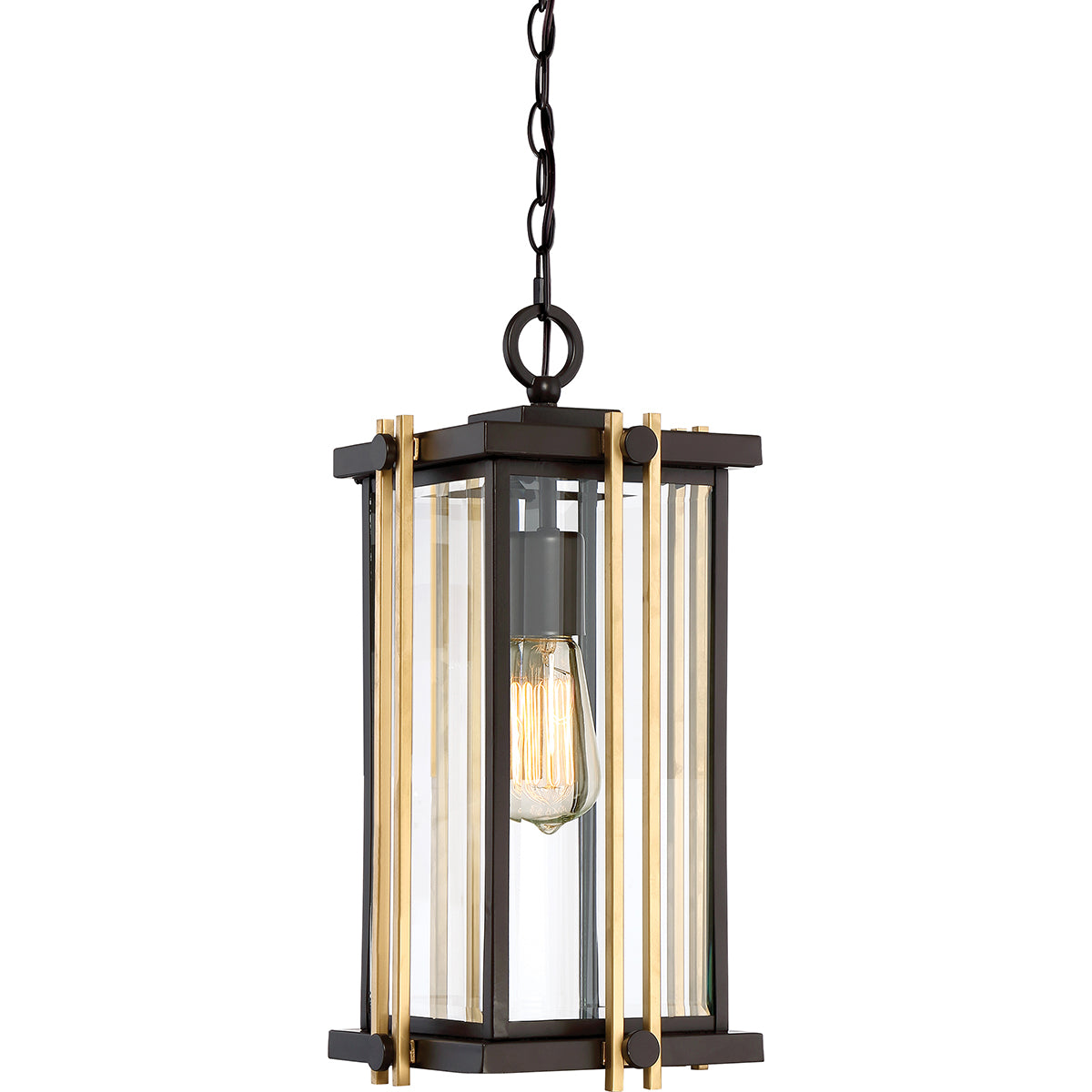 Aranyenrod Kültéri Függő Lantern Lámpa, Bronz