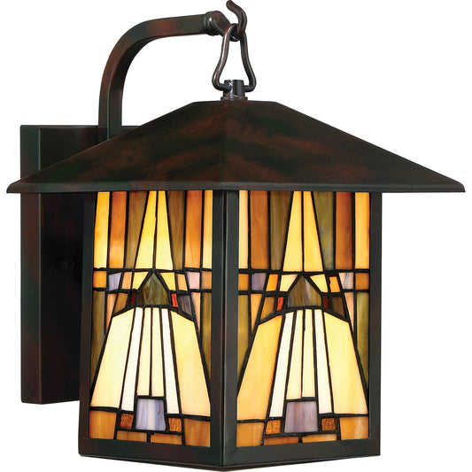 Inglenook Tiffany Kültéri Fali Lantern Lámpa
