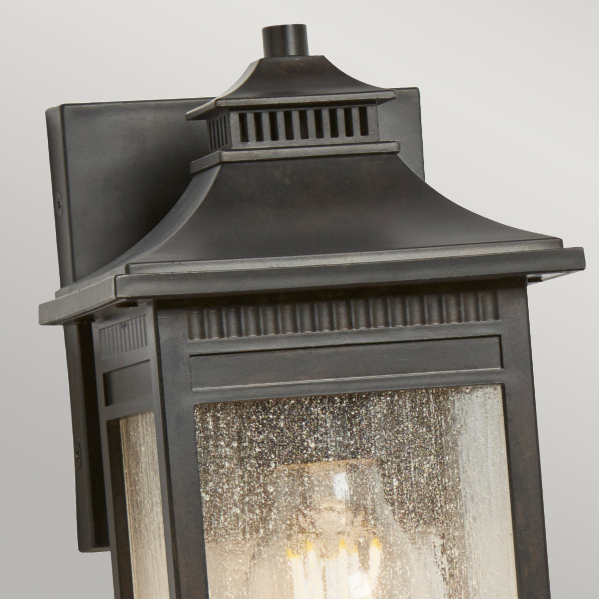 Livingston Kültéri Kicsi Bronz Fali Lantern